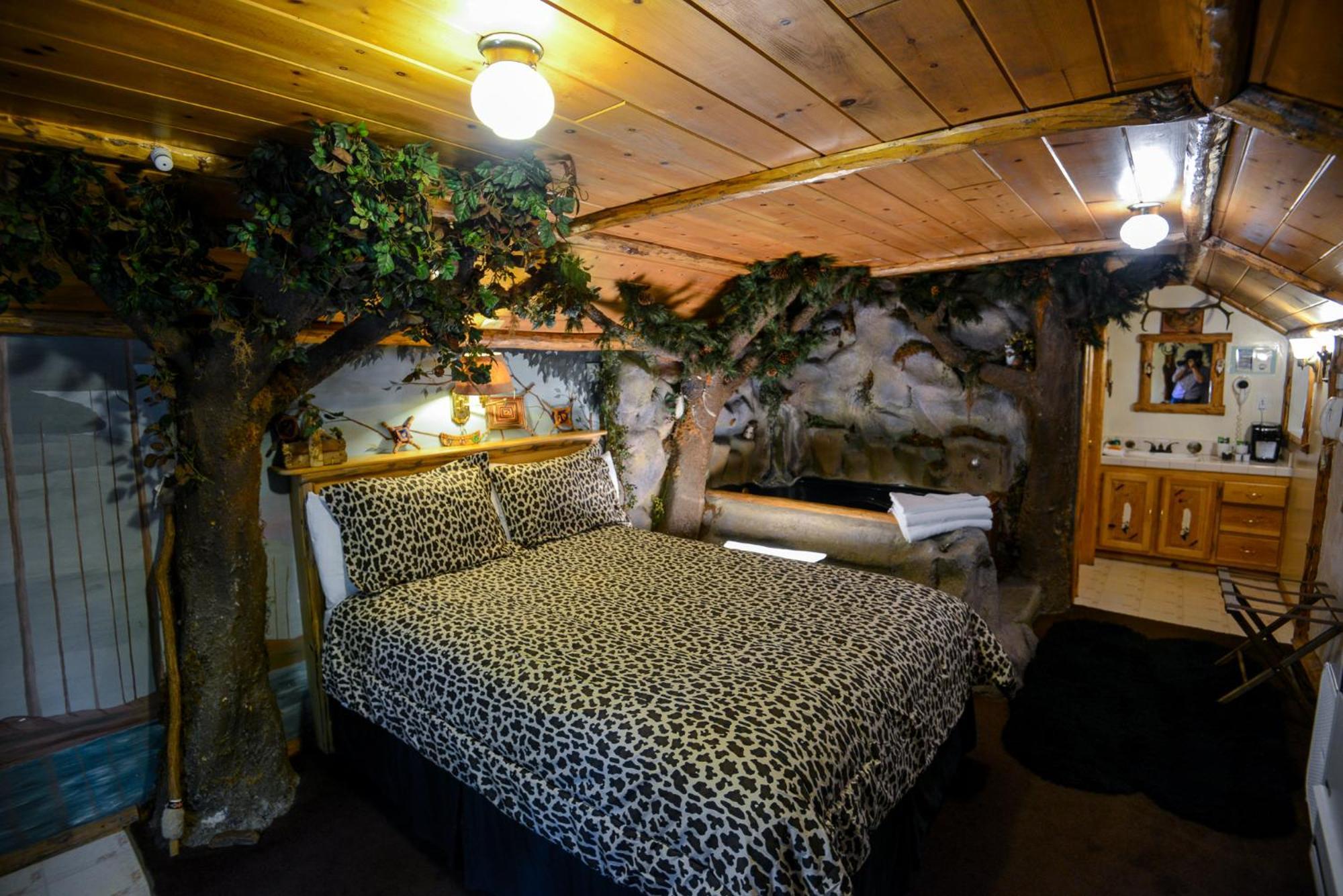 城堡木质主题小屋 - 仅限夫妇 大熊湖 外观 照片